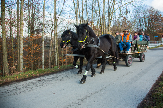 Advent im S?gewerk Kutschenfahrten St. Georgen